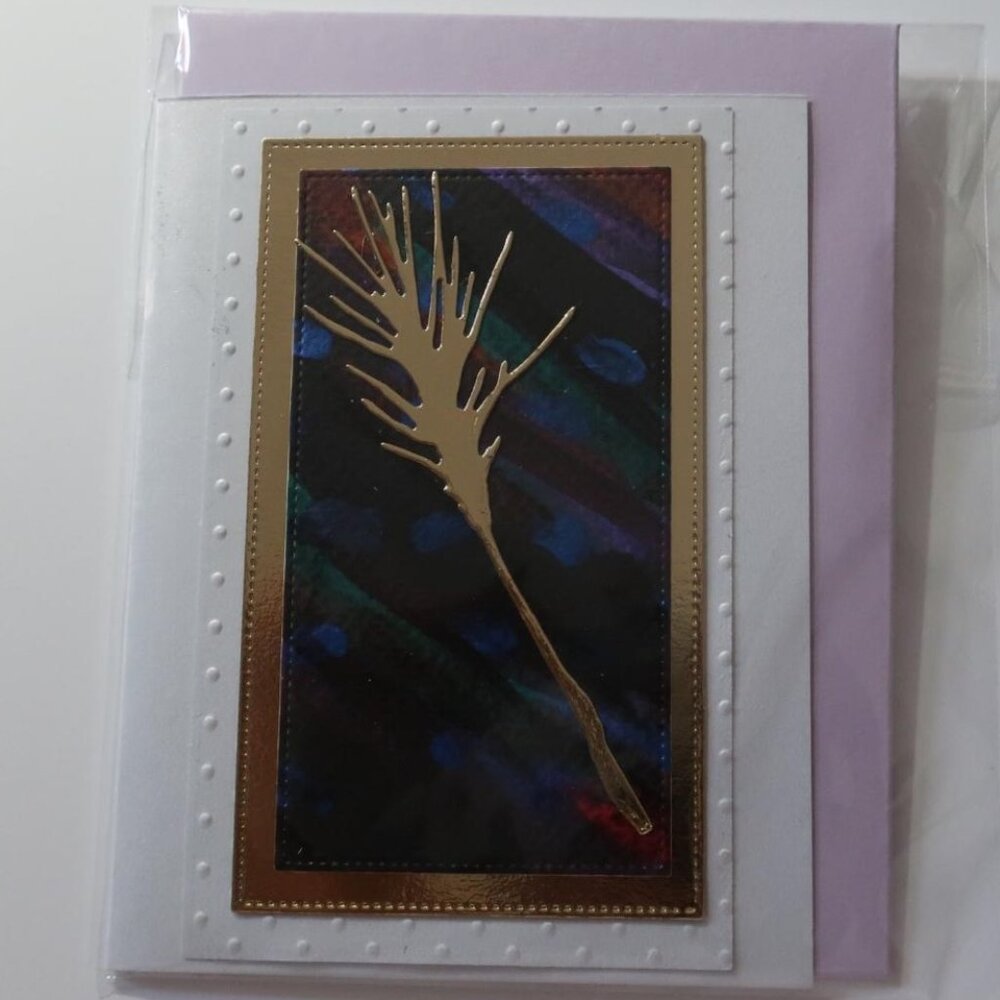 Greeting Card and Envelope (Handmade) # 4445